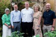 Bridget McIntyre, Julian Herbert (Non-Exec); Mark Haddock (CFO); Caroline Notcutt and Nick Burrows